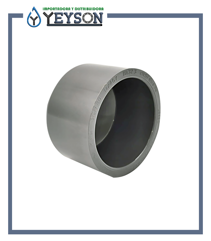 Tapon hembra PVC SCH-80 Lesso